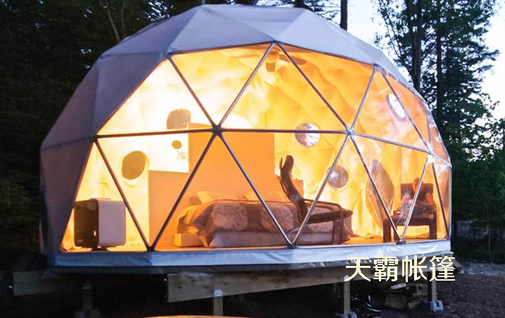 球形帳篷酒店是目前國內景區(qū)營地較火熱的投資項目