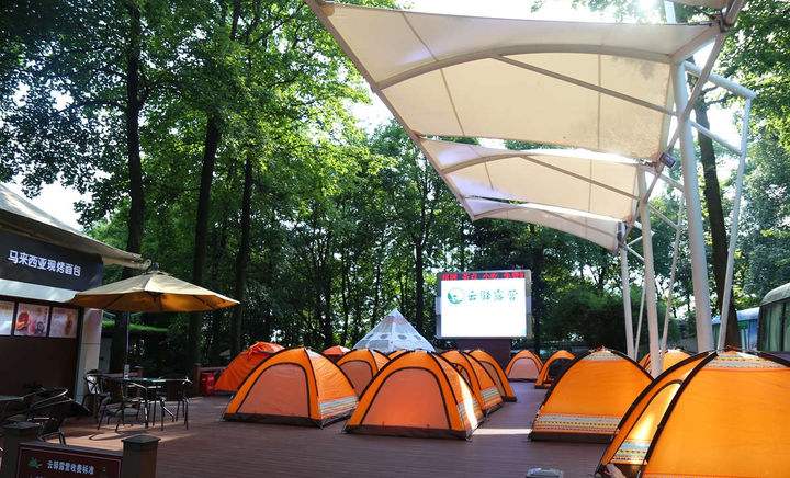 長(zhǎng)沙難得好天氣，帶著帳篷去露營(yíng)吧！