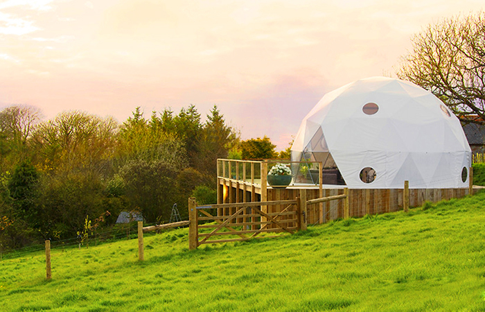 球形帳篷全透明和半透明的區(qū)別